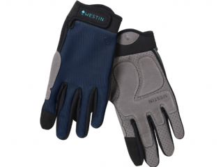 T_WESTIN DRIP UPF GLOVES PETROL BLUE FROM PREDATOR TACKLE*